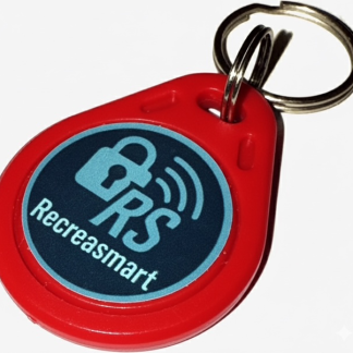 RFID-tag Red sleutelhanger 13.56MHz 10 stuks