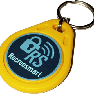 RFID-tag yellow sleutelhanger 13.56MHz 10 stuks