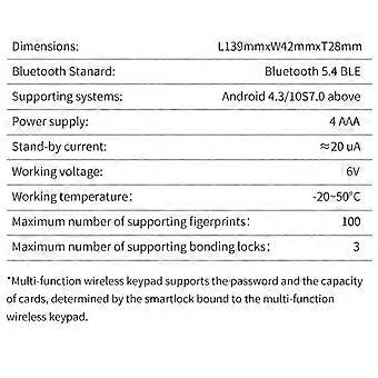 RS-T3201 Keypad - Afbeelding 3